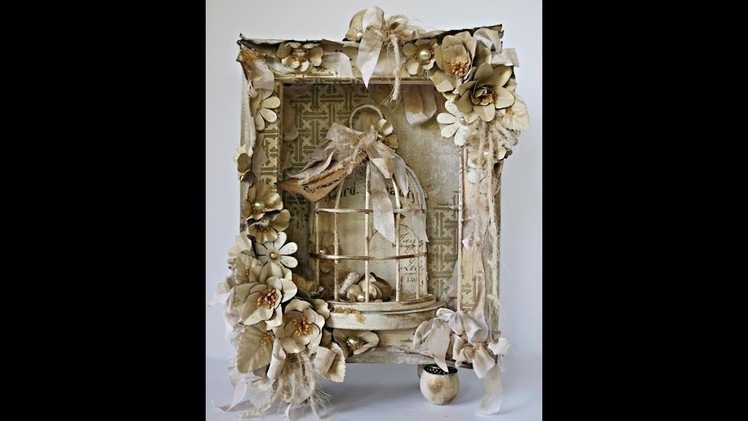 Altered Birdcage Canvas with Robbie Herring on Live with Prima