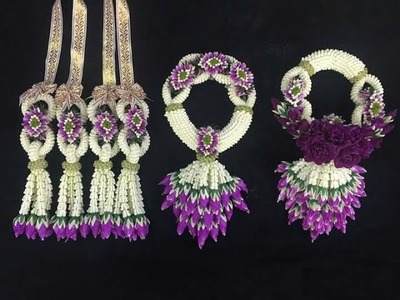 Beautiful  flower jewellery for  party functions || new model jewellery designs