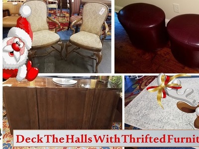 Deck The Halls With Thrifted Furniture