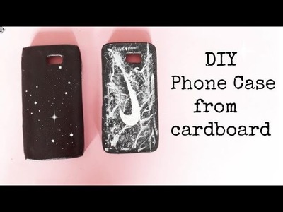 DIY Phone case from cardboard