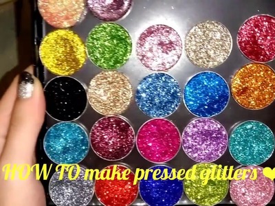 DIY:Pressed Glitters |QUICKCLIP||Method 1|