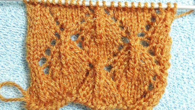 Easiest knitting woolen design for ladies cardigan net design#28