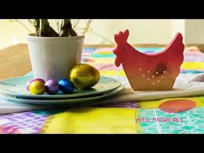 Gelli Arts® Printed Easter Table Runner