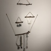 Handmade Wooden Jewelry Rack