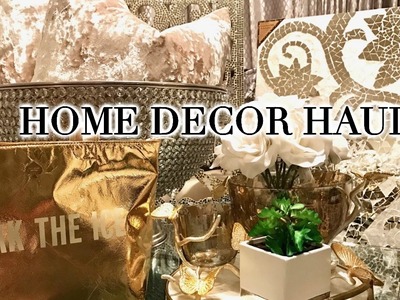 HOME DECOR HAUL 2017 |  Homegoods, Target, Ross, & Kate Spade!