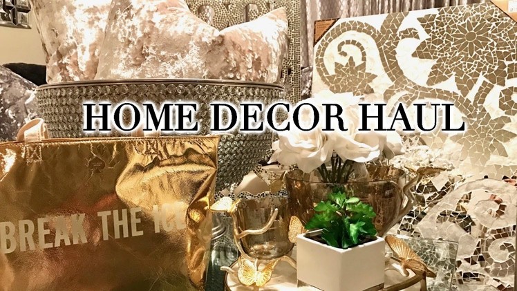 HOME DECOR HAUL 2017 |  Homegoods, Target, Ross, & Kate Spade!