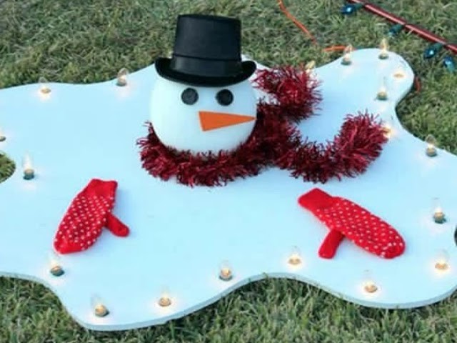 Homemade Outdoor Christmas Decorations