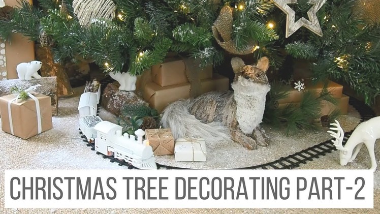 How To Decorate Around Your Christmas Tree