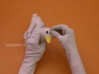 How to Make a Duck with Cotton