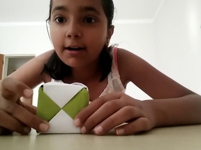 How to make a paper cube in easy way