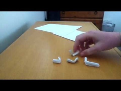 How to make a paper wasp ( rubber band gun )