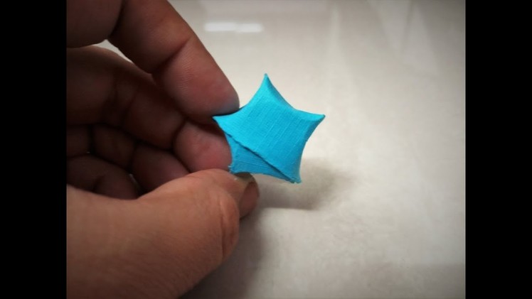How to make an origami paper lucky star | Origami. Paper Folding Craft, Videos & Tutorials.