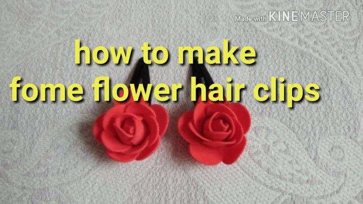 How to make hair clips at home. How to make 5 minutes Hair accessories