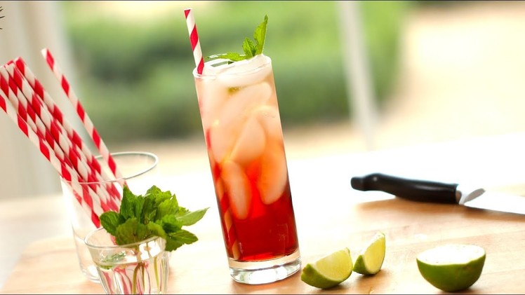 How To Make Non-Alcoholic Drinks for The Holidays! | ENTERTAINING WITH BETH