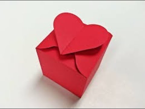 How To Make Paper Box Origami || How to make a paper box that opens and closes