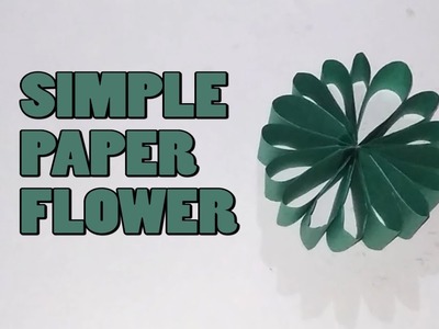 How to make Paper Flowers || Paper Crafts || Origami Flowers || Origami Easy