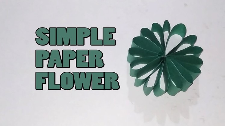 How to make Paper Flowers || Paper Crafts || Origami Flowers || Origami Easy
