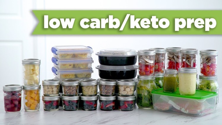 Keto.Low Carb Healthy Meal Prep For the Week! - Mind Over Munch