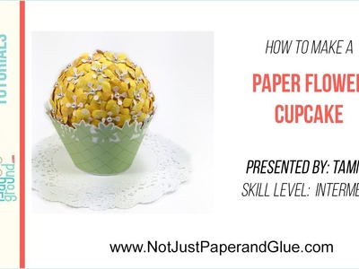 Let me show you how to Create a Paper Floral Centerpiece