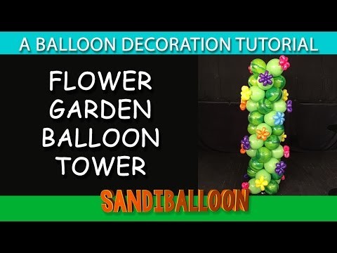 Linky Flower Balloon Column