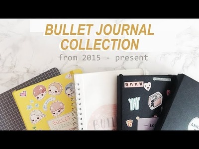 My bullet journal collection