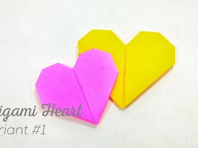 Origami Double Sided Heart  ❤ Variant #1 [TUTORIAL] - Ujang Karnadi