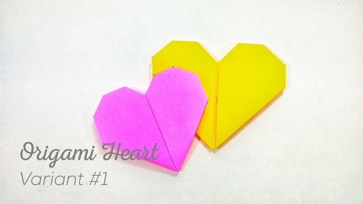 Origami Double Sided Heart  ❤ Variant #1 [TUTORIAL] - Ujang Karnadi