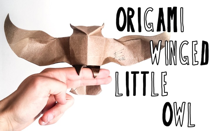 Origami Little Owl (Riccardo Foschi) - Part 1: Precreasing and Collapsing