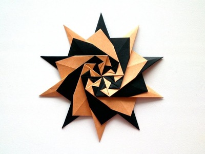 Origami Star (Francesco Mancini). Tutorial.