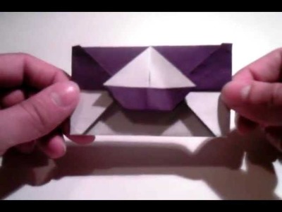 Origami Tutorial Lesson 052 - Alternative Sailboat Envelope