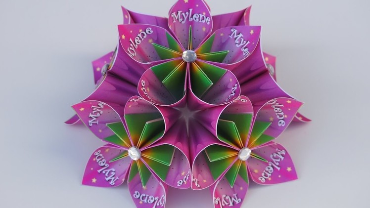 Personalized Kusudama Flower - *Centerpiece*