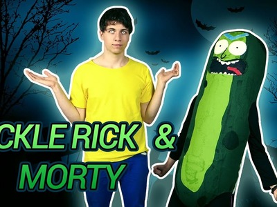 Pickle Rick and Morty Halloween Costume