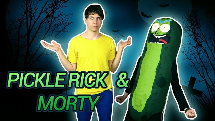 Pickle Rick and Morty Halloween Costume