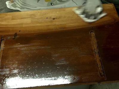 Refinishing Wood Furniture - Part 3 - Staining