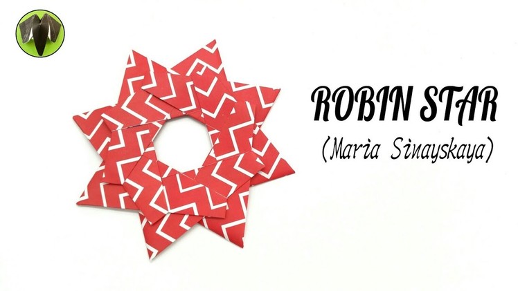 Robin Star by Maria Sinayskaya - Variation 1 - DIY origami Tutorial by Paper Folds - 848