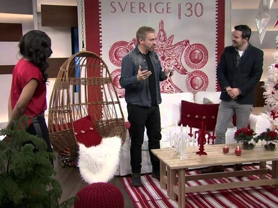 Scandinavian-inspired Christmas decor with Colin & Justin
