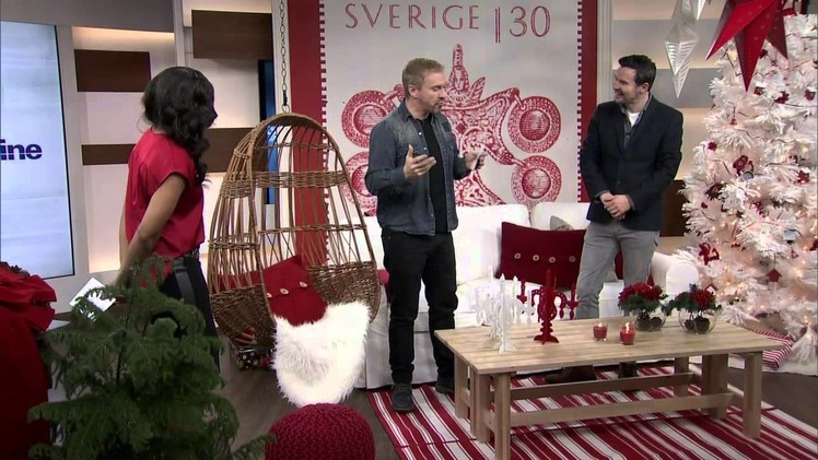 Scandinavian-inspired Christmas decor with Colin & Justin