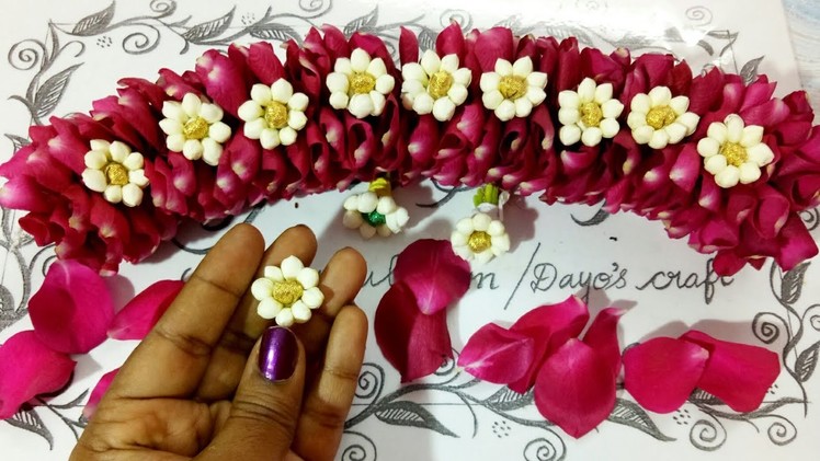 Version- 2 ???? Petals with Jasmine Jadai venni making