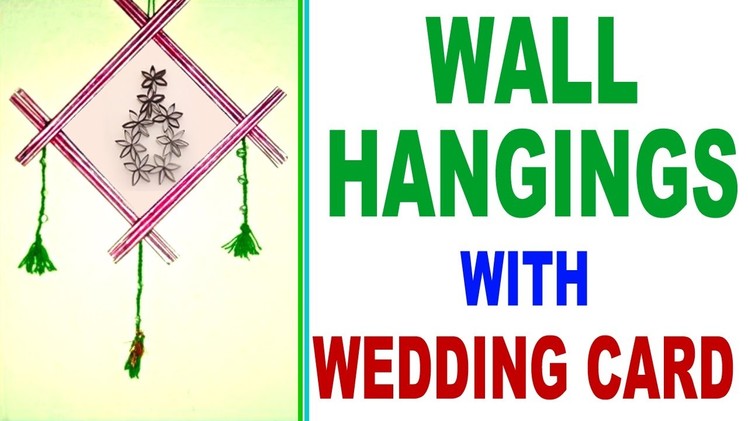Wall Hangings with Wedding Card