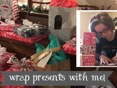 Wrap Presents With Me! | Christmas Gift Wrapping