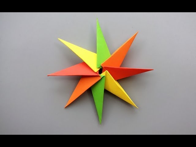 ABC TV | How To Make A Robin Star From Paper - Origami Craft Tutorial