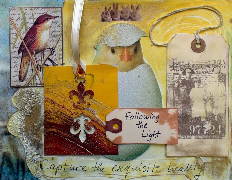 Art Journaling with Mixed Media Pt 1