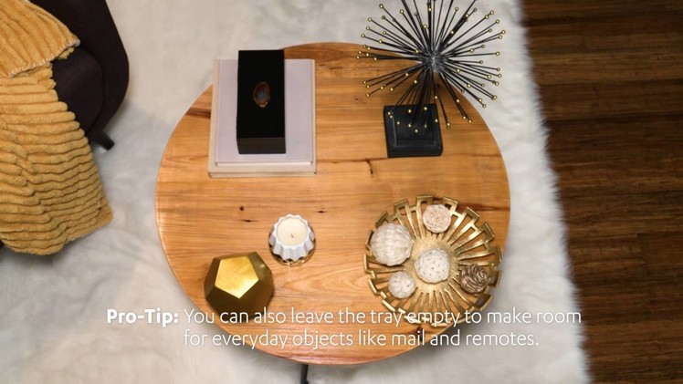 At Home | Table Tips! | Coffee Table Styling