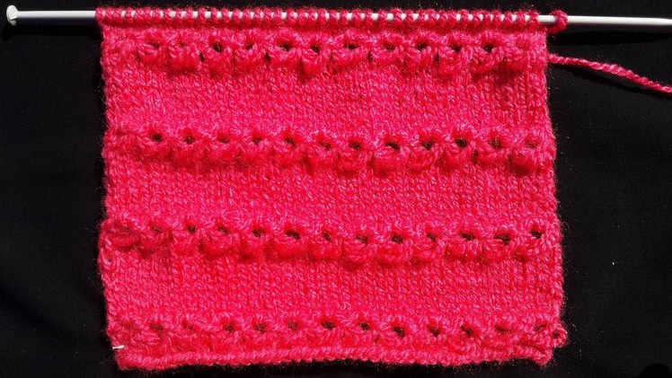 Beautiful Knitting Pattern for Cardigan (Hindi)