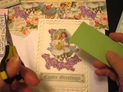 Card Making: Fussy Cutting Technique Using Graphic 45 Pattern Paper