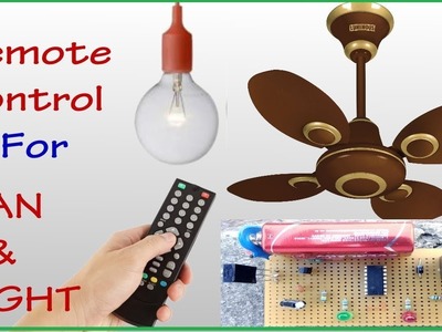 Control FAN and LIGHT using TV remote || without coding || (HOME AUTOMATION)