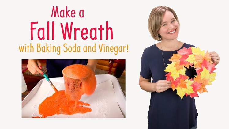 Create a Fall Wreath | A Fizzing Paint Art Project