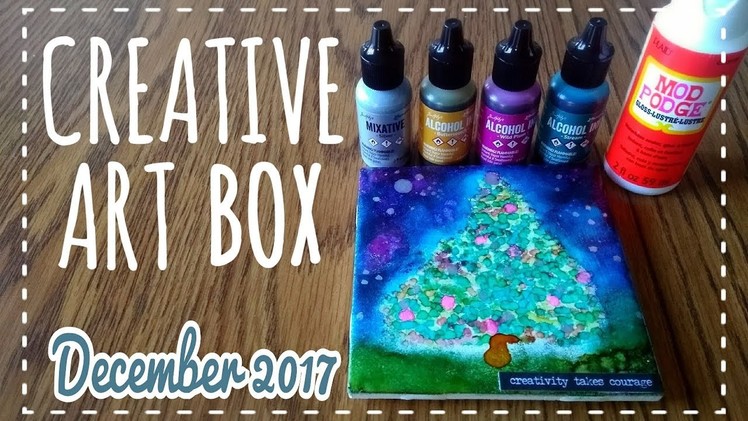 ☆ CREATIVE ART BOX || Happy Holidays! ☆