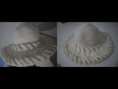 Crochet Sombrero Hat