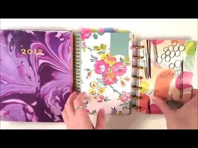 Current Planner System: Mini Happy Planner, Recollections Spiral Planner, and List Book